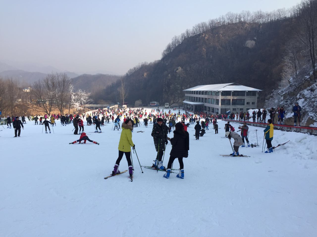 河南平頂山大峽谷滑雪場